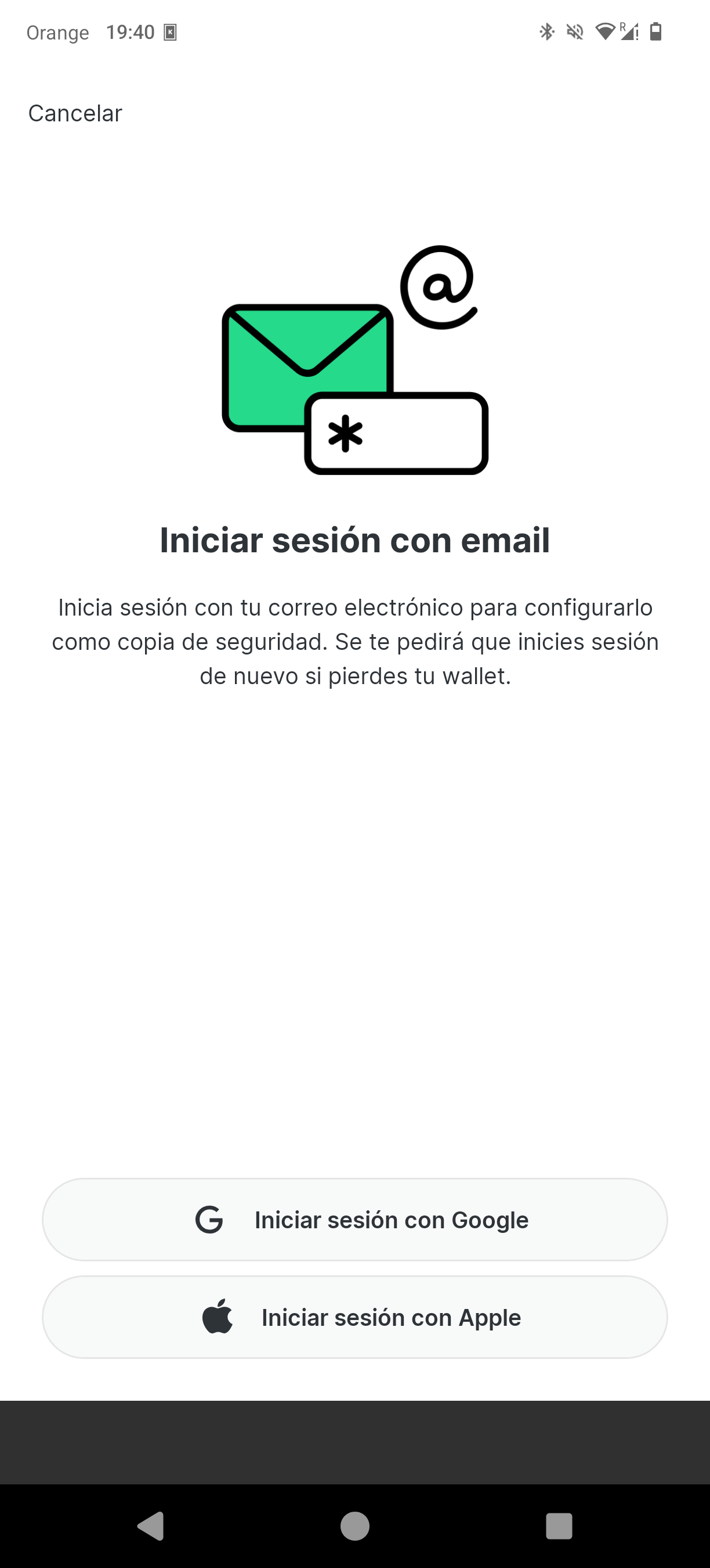 Información sobre recuperación social